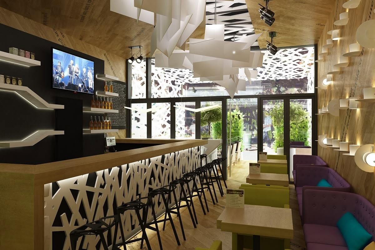 Parametric Coffee Shop — frame 5