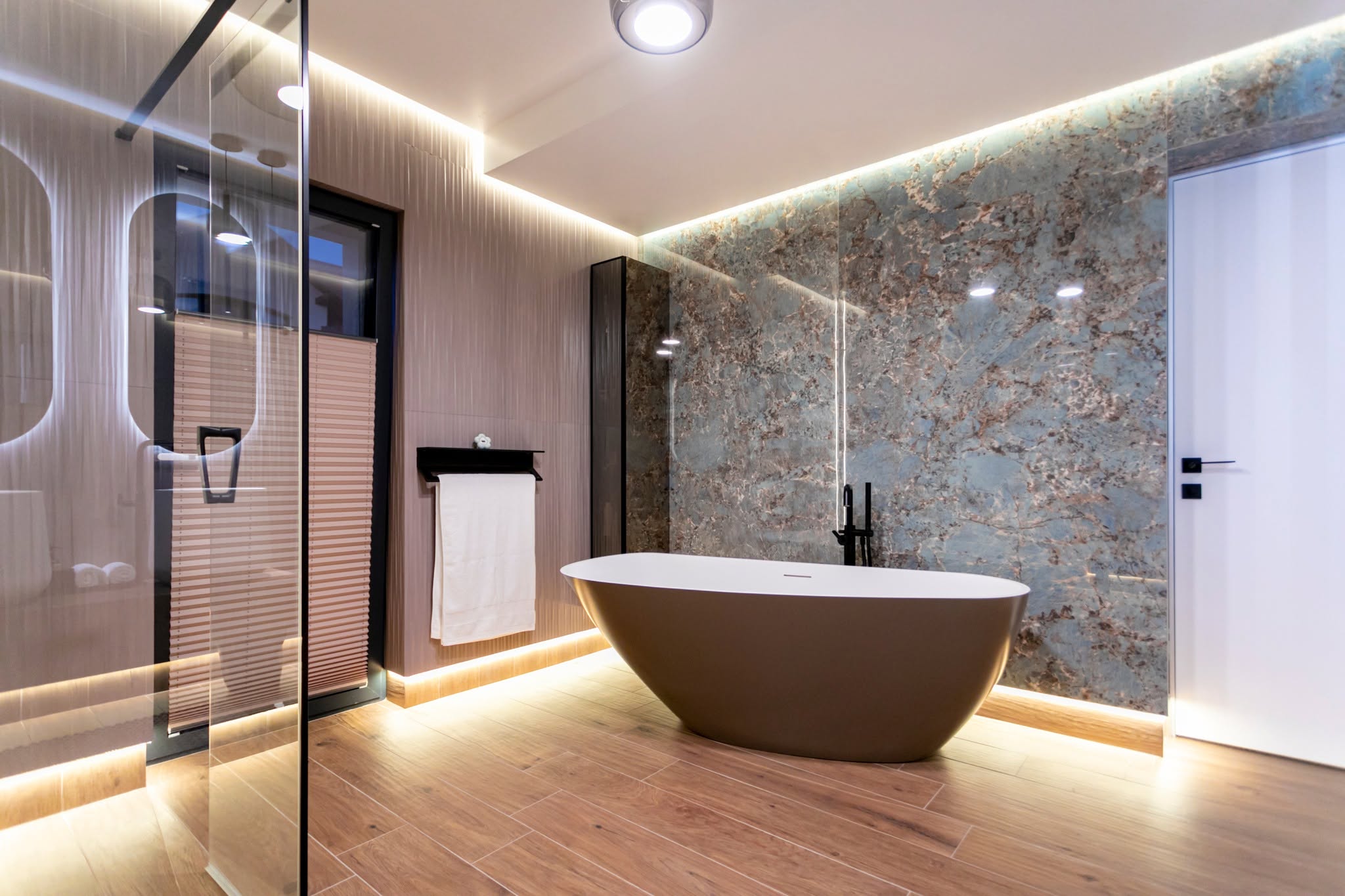 Marble Sanctuary — Master Bath — 5